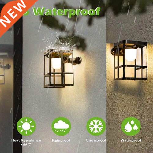 1/2pcs Sar LED Outdoor Light PIR Motion Sensor Waterproof