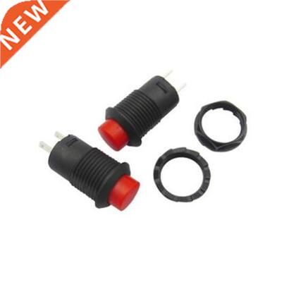 50PCS 12mm Red Self-locking Push button Switch Latching ON/O