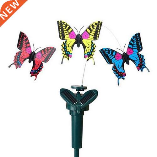 Rotating Butterfly Solar Lamp Solar Powered Garden