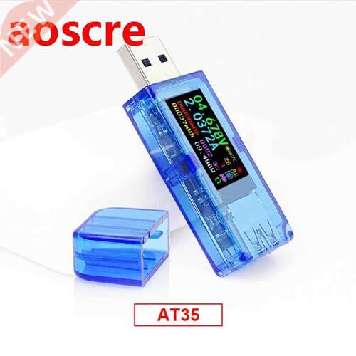 AT35 USB 3.0 LCD Multimeter Voltmeter Ammeter Current Meter