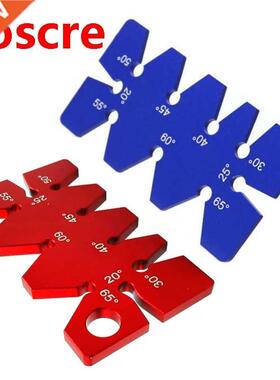 Woodworking 20-65 Degree Angle Ruler Diagonal Scale Board Al