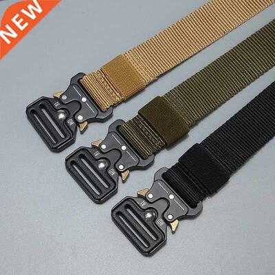 Dropshipping belt men outdoor hunting metal tactical belt mu