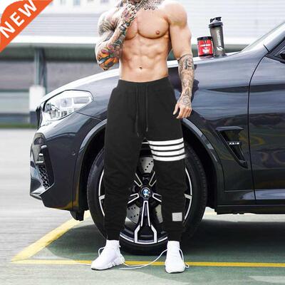 Men Pants Sweatpants Tapered Elastic Men Joggers Fashion Ca