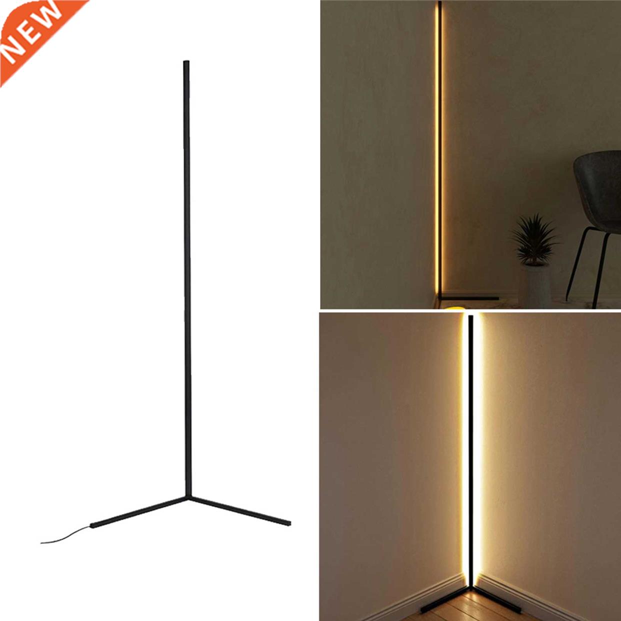 Nordic LED Floor Lamp Living Room Bedside Decor Corner
