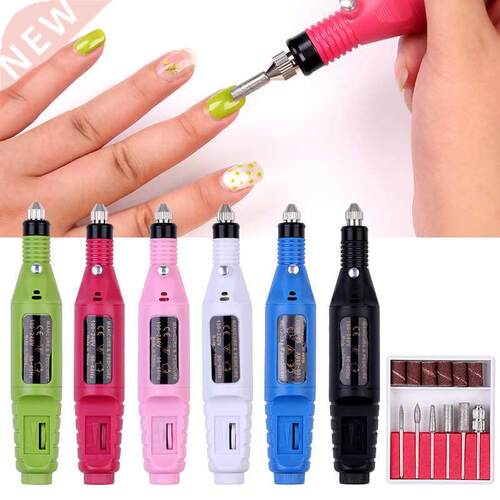 Professional USB Nail Drill Machine Electric Nail Files Bits
