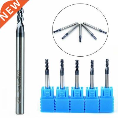 3mm End Mill 4 Flutes 5pcs CNC Carbide Cutter Cutting Diamet