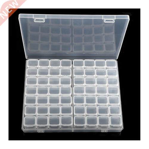 28/56/224 Slot Transparent Plastic Storage ox Diond Paint