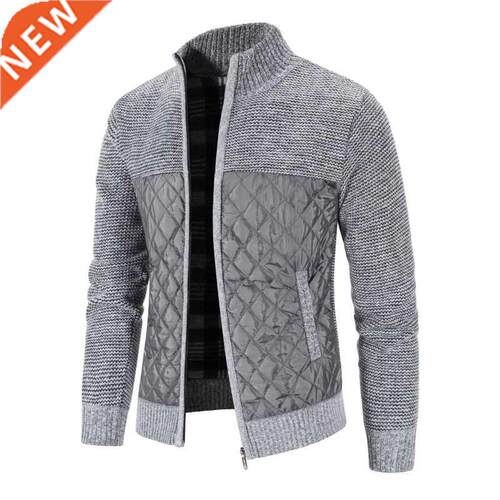 2022 New Autumn Wnter Jacket Men Warm Cashmere Casual Wool