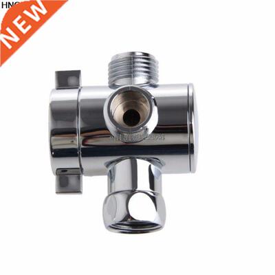 Shower Head Diverter Valve 1/2 Inch 3 Way T-adapter Valve Fo