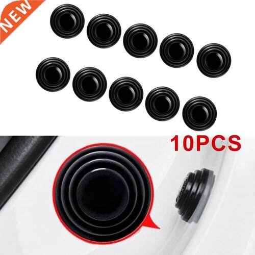10PCS Cr Door nti-Collision Gsket Sound Insultion Pd n
