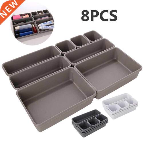 Household Drawer Organizer Kitchen Bathroom Closet Desk Box