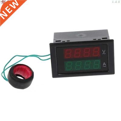 AC80-00V 100A Digital Current Ammeter Voltmeter Dual LED Di