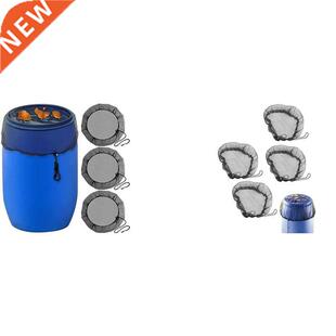 Mesh Cover for Rain Barrels, Water Buckets Tank Rain Harvest