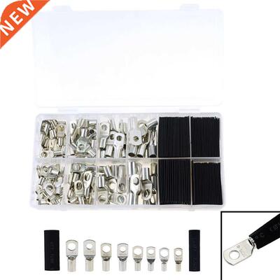 240PCS/BOX SC Bare Ring Terminals Lug Tinned Copper Tube Lug