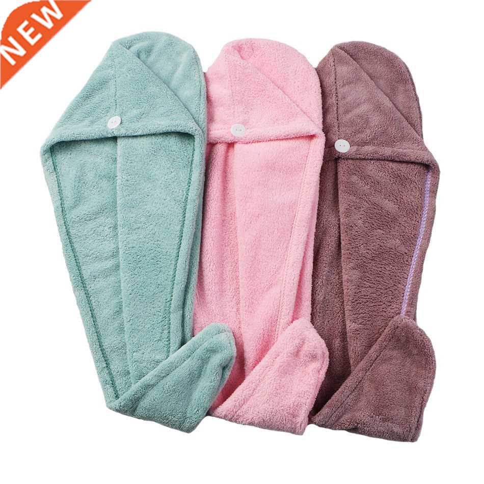 Microfiber Wisp Dry Head Hair Towel for Women Adult Bathroo