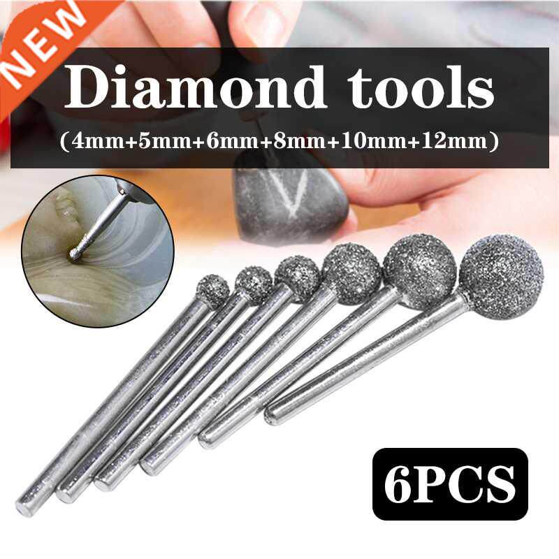 6Pcs/Lot Round Diamond Grinding Wheel For Dremel Rotary Tool
