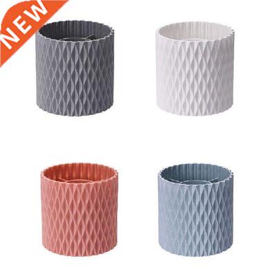 94PF 2 Pcs Pen Holder Durable Waterproof 5 Grids Cosmetics