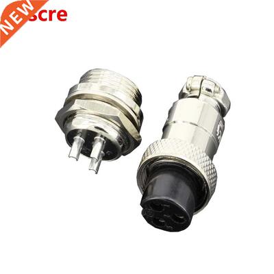 3 PIN 12mm GX12-3 Screw Aviation Connector Plug The Aviation