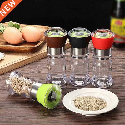 Portable Salt Grinder Manual Hand Twist Pepper Mill Spice