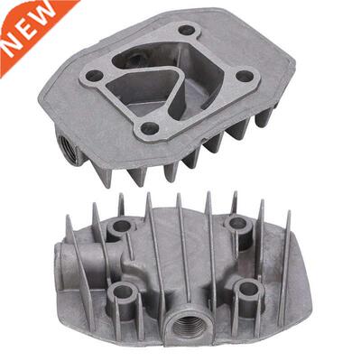 2Pcs Air Compressor Cylinder Head Small 2.5/3P Aluminum Cool