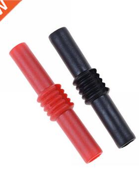 2pcs 4mm Banana Socket Female Adapter Extension Insulated Ba