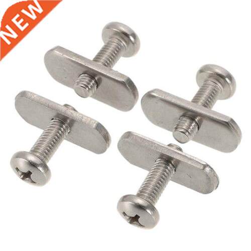 4 Set Stainless Steel Kayak Rail Track Screws Boat Kayak