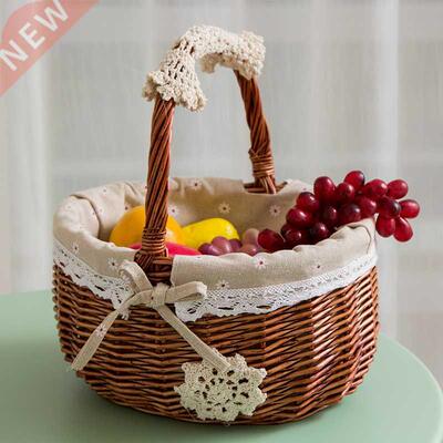 Picnic asket Fruit asket Rattan Shopping asket Storage