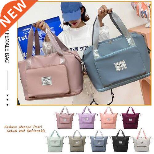Fashion Women Travel Bag Foldable Large Capacity Women Gym
