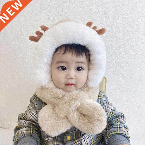 Cute Baby Elk Overhead Hat Baby Hat Winter Children's Hat Sc