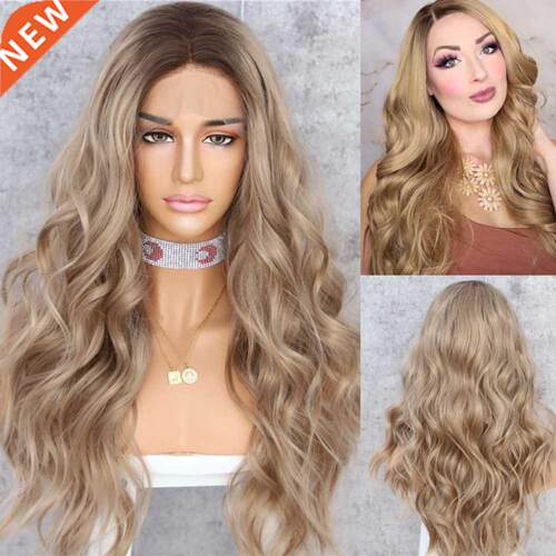 BeautyTown Synthetic Lace Front Daily Wigs #8 Ombre Brown Bi