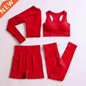 Set Sport Gym Seamless Clothing Woman Yoga For Energy Outfit