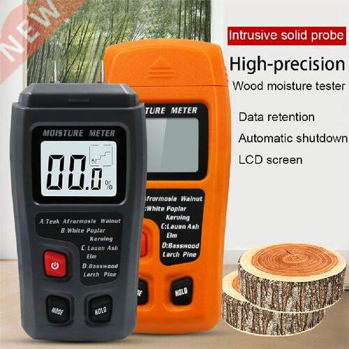 Portable High Precision Wood Moisture Meter Hygrometer