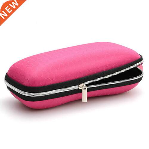 Cute Rectangle EVA Zipper Hook Sunglasses Reading Glasses