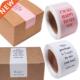 Thank You Stickers Roll Purchase 9cm Your 100pcs For
