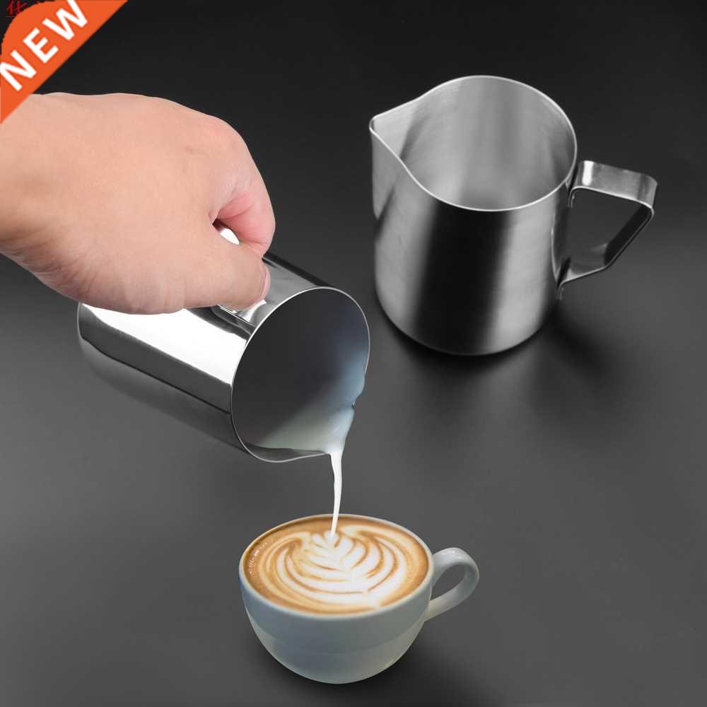 Stainless Steel Milk frothing Jug Espresso Pull Flower Cup C
