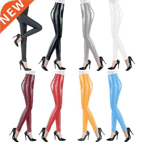 Autumn Winter Women High Quality PU Leggings Female Faux Lea