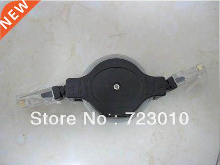 130CM Retract Retractable Ethernet RJ45 Network LAN PC Cable