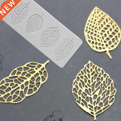 Silicone Leaf Shape Fondant ?Molds Chocolate Mould for Cake