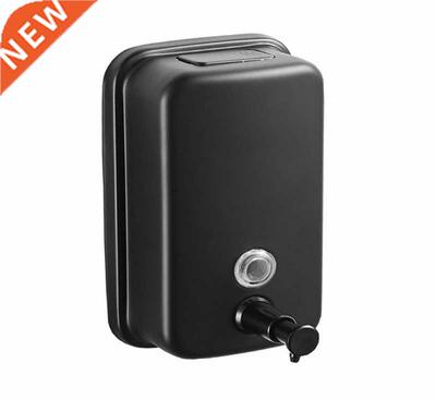 500/800/1000Ml Black/Mirror Soap Dispenser Wall Mounted, Sta
