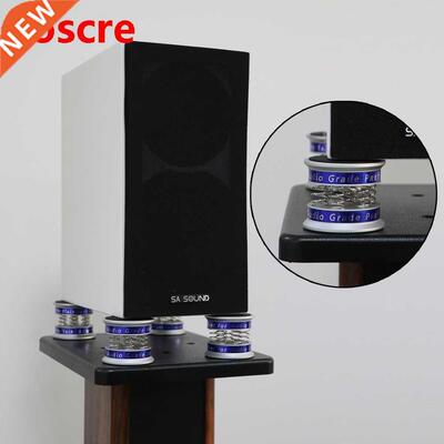 High Quality Preffair Black/Silver Aluminum Spring Speakers