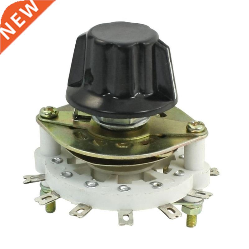 1P6T 1 Pole 6 Throw Rotary Switch Channel Selector for Contr