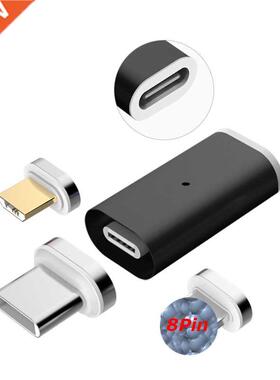 QC.0 A Type-C Magnetic Adapter Data Transmit Support Type-