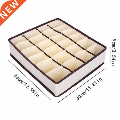 4pcs Storage Boxes nderwear Divider Drawer Lidded Closet nde