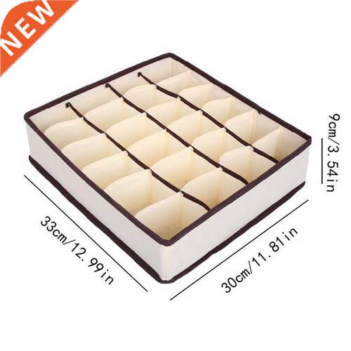 4pcs Storage Boxes nderwear Divider Drawer Lidded Closet nde