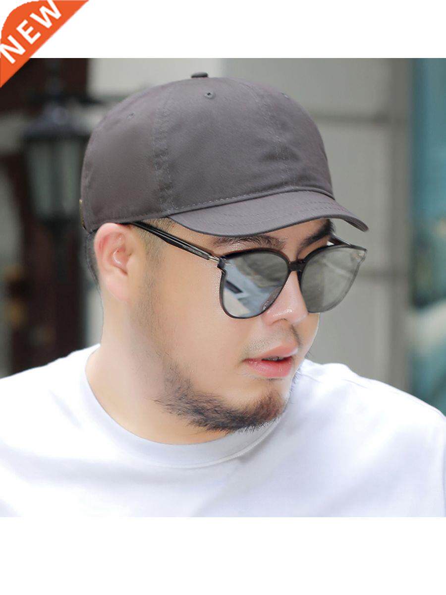Short Brim Deep Top Large Cap Big Face Man Plus Size Sun Hat