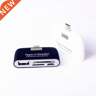Type-c To HDMI-compatible+VGA Docking Station Converter Thre