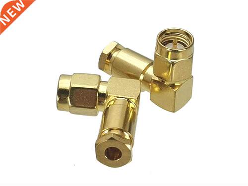 1Pcs Connector SMA Male Plug clamp RG16 RG174 LMR100 Cable