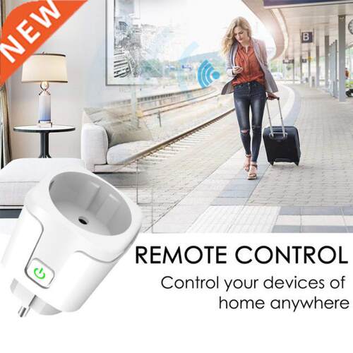 Tuya Wireless Smart Plug 16A 100-240V Adapter Wireless Remot