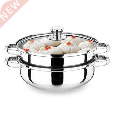 Universal /Stove Stainless Steel Doule Soup Pot Steing