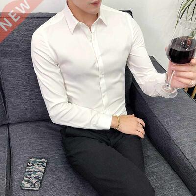 Chemise Homme Plus Size 7XL 6XL 5XL Business Formal Wear Men